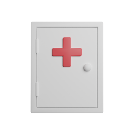 First Aid Kit  3D Icon