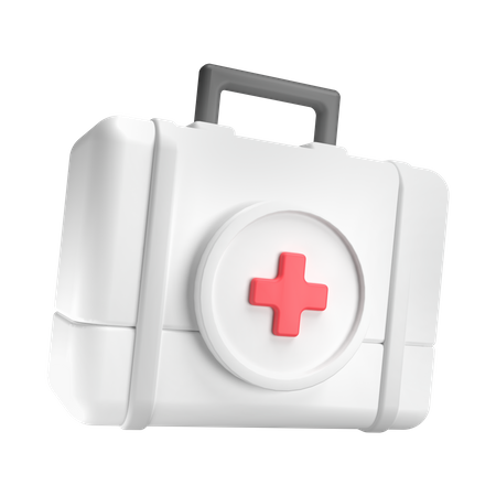 First Aid Kit  3D Icon