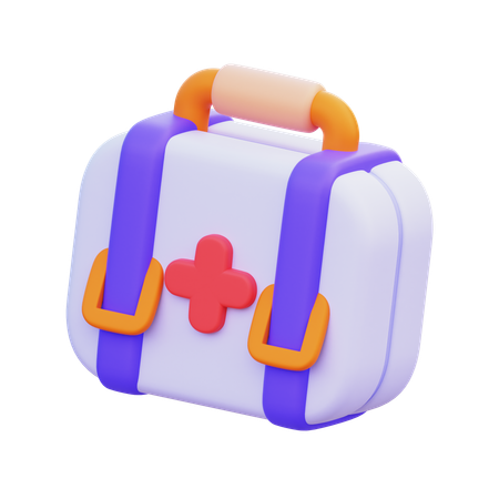 First Aid Kit  3D Icon