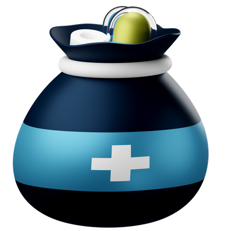 First Aid Kit  3D Icon