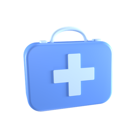 First Aid Kit  3D Icon