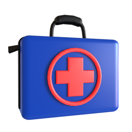 First Aid Kit  3D Icon