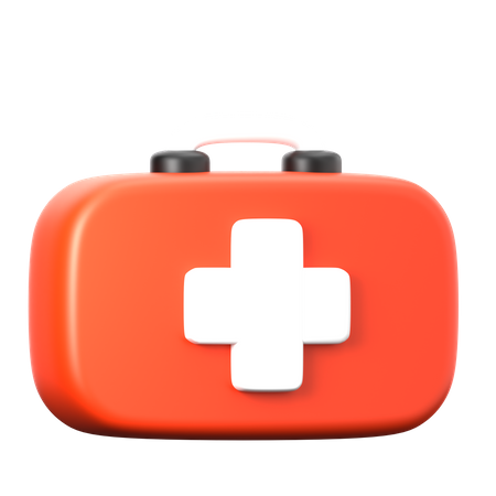 First Aid Kit  3D Icon