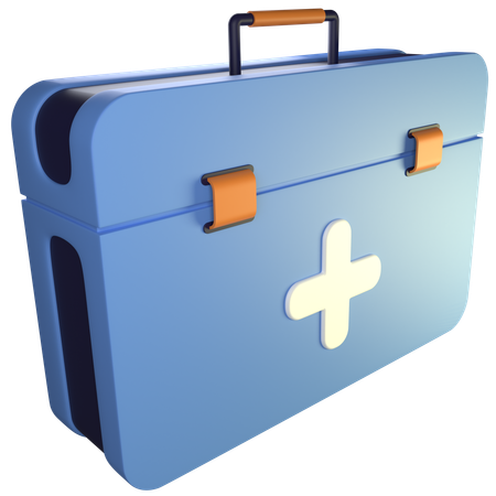 First Aid Kit  3D Icon