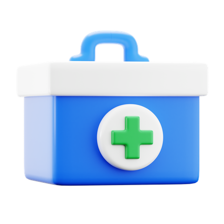 First Aid Kit  3D Icon