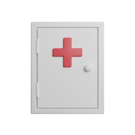 First Aid Kit  3D Illustration