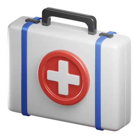 First Aid Kit  3D Illustration