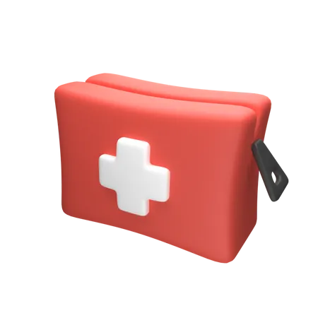 First Aid Kit 3D Icon