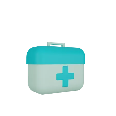 Medical Kit 3 D Illustration 3D Icon