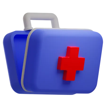 First Aid Kit 3 D Icon 3D Icon