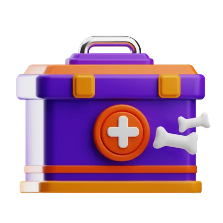 First Aid Kit Daycare  3D Icon