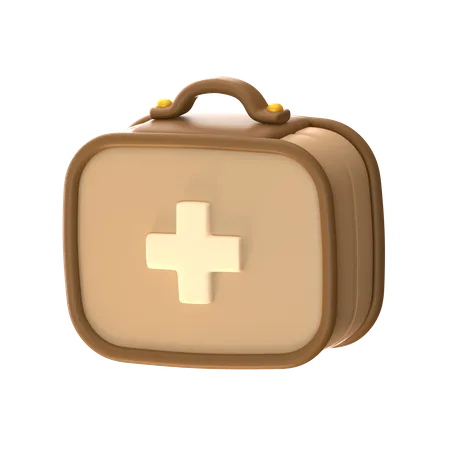 First Aid Pouch  3D Icon