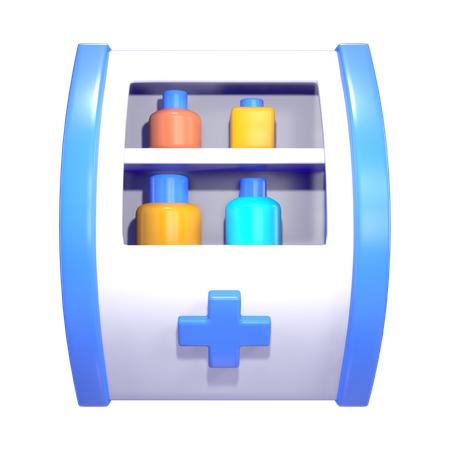 First Aid Station  3D Icon