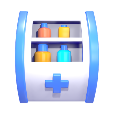 First Aid Station  3D Icon