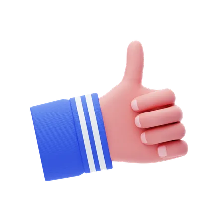 First Hand Gesture  3D Icon