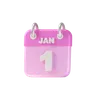 First Jan Calendar