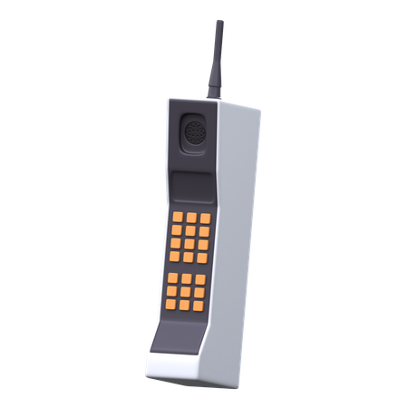 First Mobile Phone  3D Icon