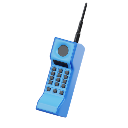 First Mobile Phone  3D Icon