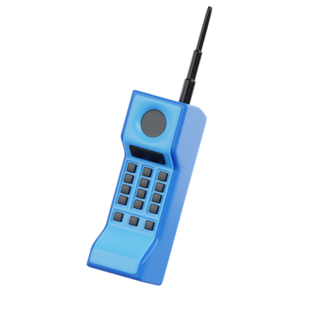 First Mobile Phone  3D Icon