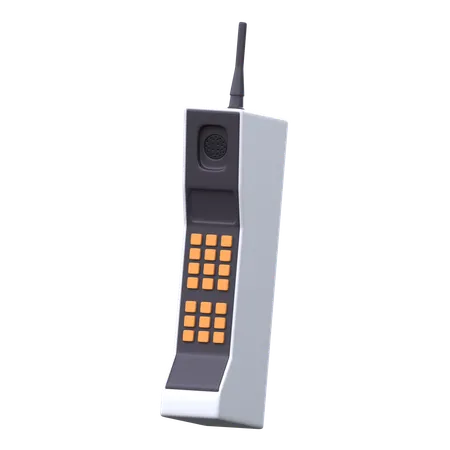 First Mobile Phone  3D Icon