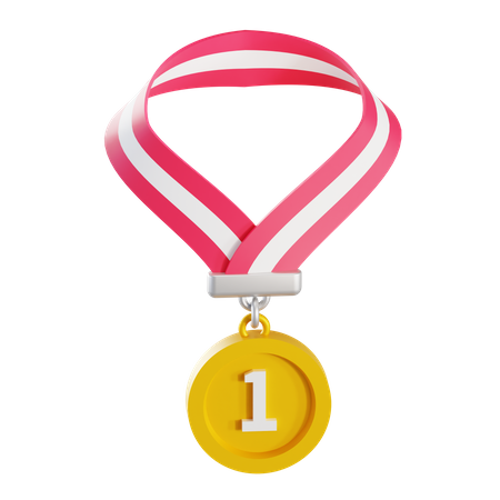 First Place Medal  3D Icon