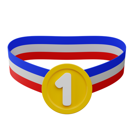 First Place Medal  3D Icon
