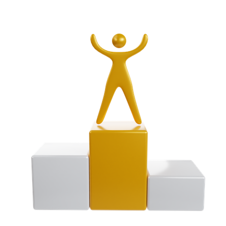 First Position  3D Icon