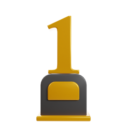 First Position  3D Icon
