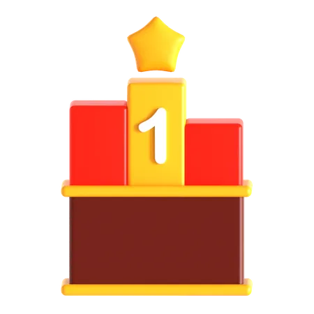 First Winner  3D Icon