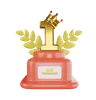 First Winner Trophy