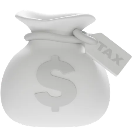 Taxe financière  3D Icon