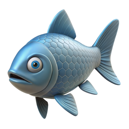 Fisch  3D Icon