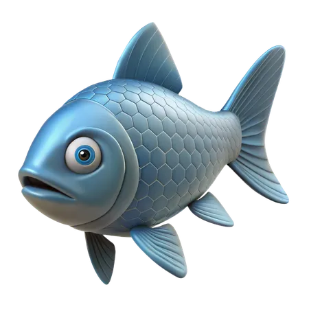 Fisch  3D Icon