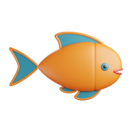 Fisch  3D Icon