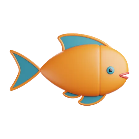 Fisch  3D Icon