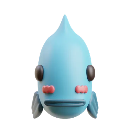 Fisch  3D Icon