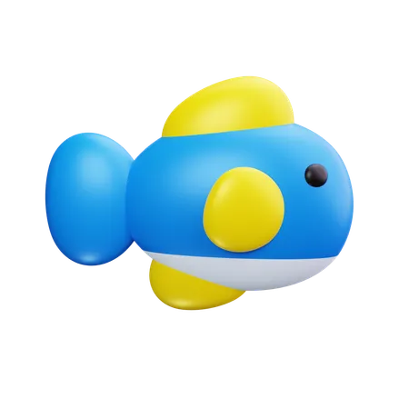 Fisch  3D Icon