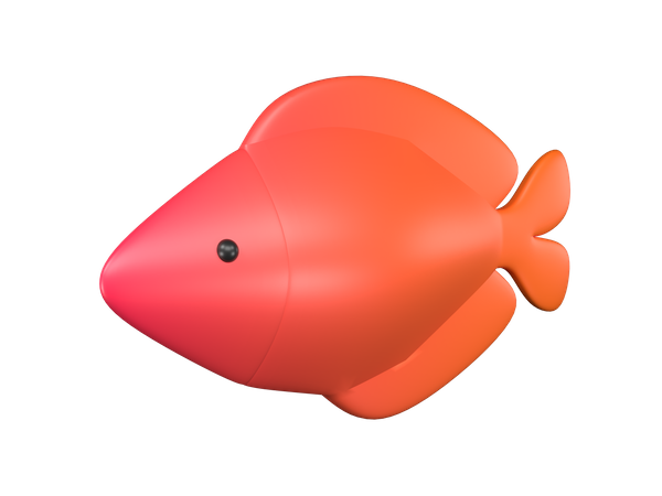 Fisch  3D Illustration