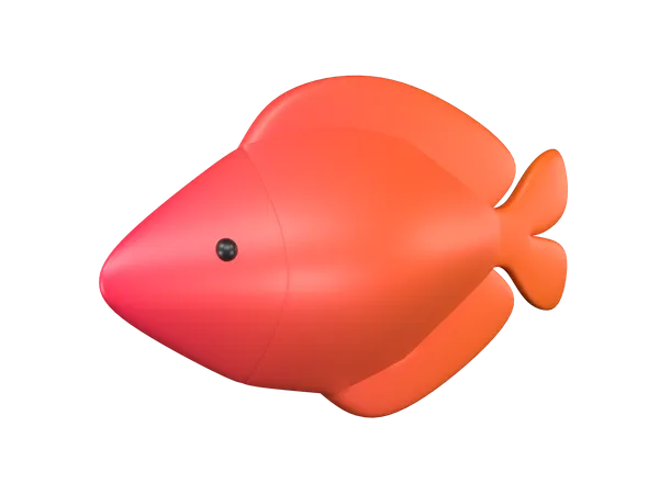 Fisch  3D Illustration