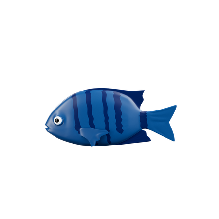 Fisch  3D Icon
