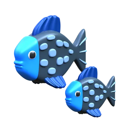 Fish 3 D Fishing Icon 3D Icon