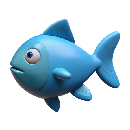 물고기  3D Icon