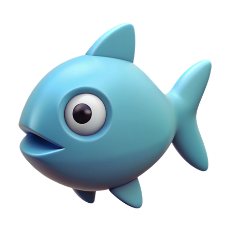 Fish  3D Icon
