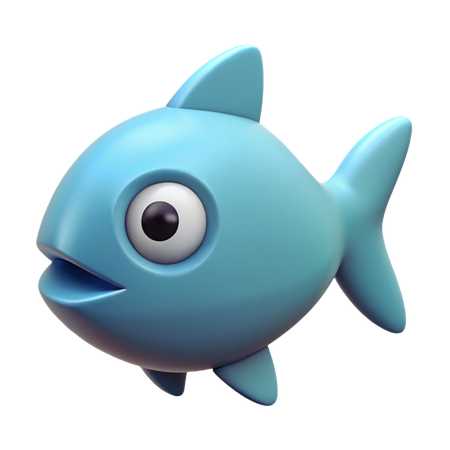 Fish  3D Icon