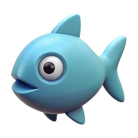 Fish  3D Icon