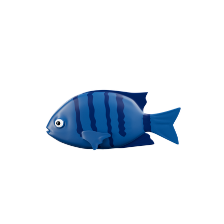 Fish  3D Icon