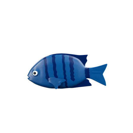 Fish  3D Icon