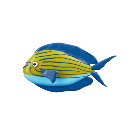 Fish  3D Icon