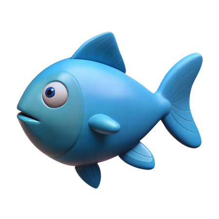 Fish  3D Icon