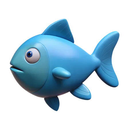 Fish  3D Icon